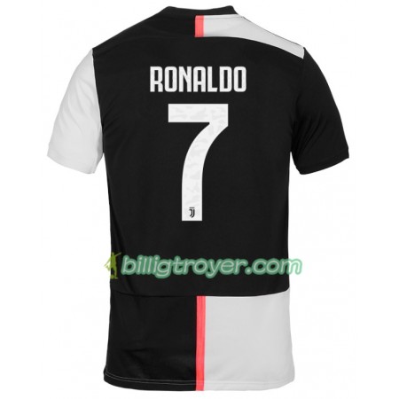 Billige Fotballdrakter Juventus Ronaldo 7 Hjemmedraktsett 2019/20 Kortermet